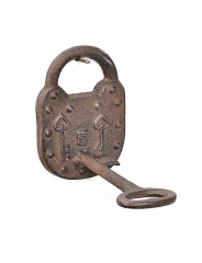 Cast Iron Wall Hook-LOCK&KEY