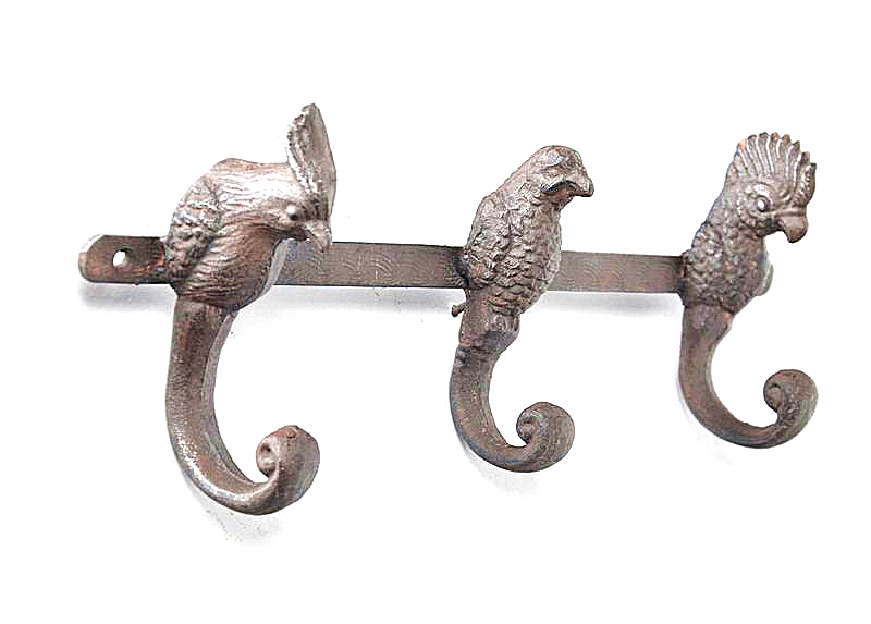 Cast Iron Wall HookS-BIRDS