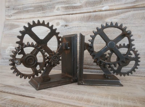 CASTIRON GEAR BOOKEND