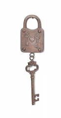 CAST IRON DECORATION LOCK& KEY