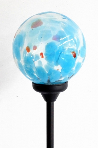Decorative Handmade Glass Garden Solar Lights - BALL