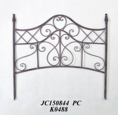 Decorative Wrought Iron Garden Stake Fence