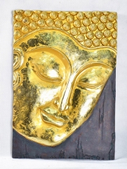 Buddha Head Statue Decorative Wall Hanging