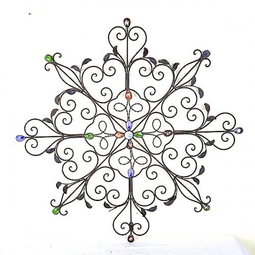 Decorative Wrought Iron Metal Wall Decor