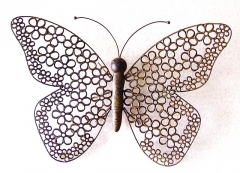 Metal Butterfly Wall Art