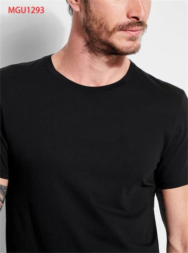 2019 new fashion casual sports cotton men's round neck embroidered T-shirt