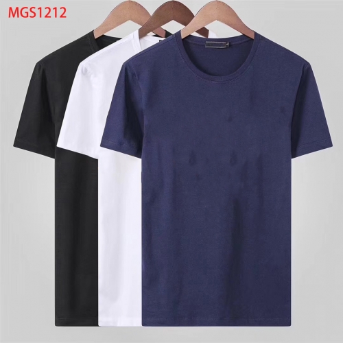 2019 fashion casual sports cotton men's round neck T-shirt