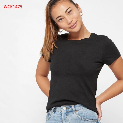 WCK0351475 Women's slim fit base O-neck T-shirt