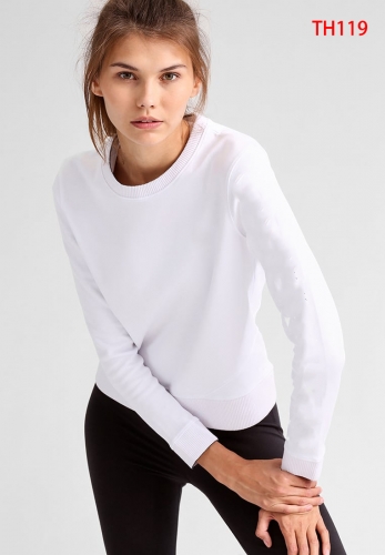 women logo print Sweatshirt sleeve plint
