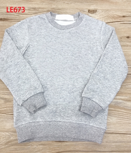 2018 autumn and winter new hot sale cotton round neck children's sweater classic print