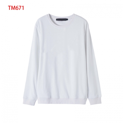 2018 autumn and winter new hot fashion casual sports cotton round neck men's sweater