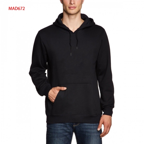 Fashion casual sports hooded cotton men's classic embroidered sweater