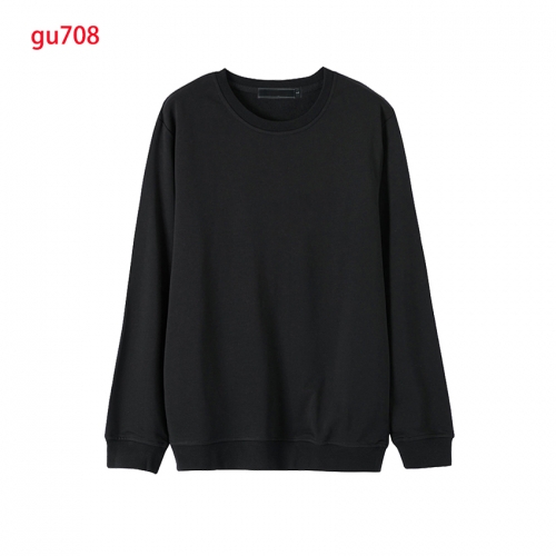 2018 autumn and winter new fashion casual sports cotton round neck men's sweater