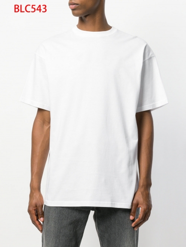 New fashion casual sports men's cotton round neck T-shirt