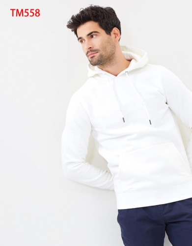 Fashion casual sports cotton men's round neck pullover sweater