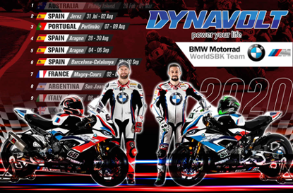 Dynavolt Team compete in the WSBK World Superbike Champi.onship in Spain