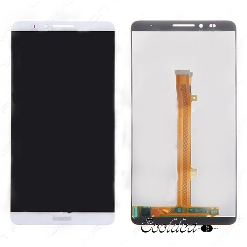 For huawei mate 7 lcd with digitizer assembly white