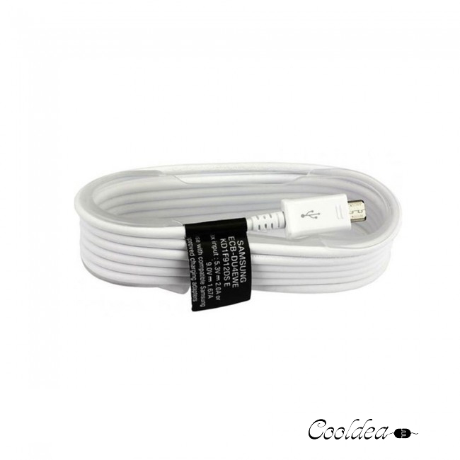 Samsung Micro USB PC Data Cable 1m Length White