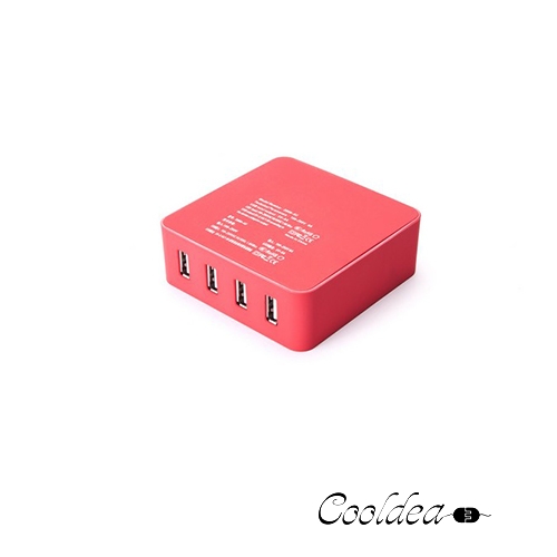4 USB Connector Travelling Charger