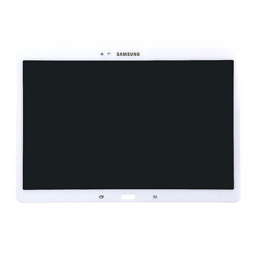 For Samsung Galaxy Tab S 10.5 SM-T800 T805  LCD Touch Digitizer Assembly With Frame White
