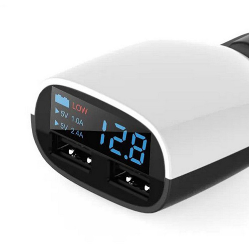 Hot seller LED Car charger  3.4A Dual USB