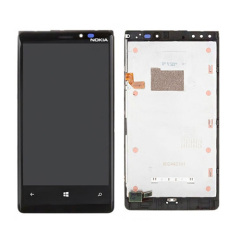 Nokia Lumia 920 Full LCD Digitizer Touch Screen Assembly with frame Replacement Part Black
