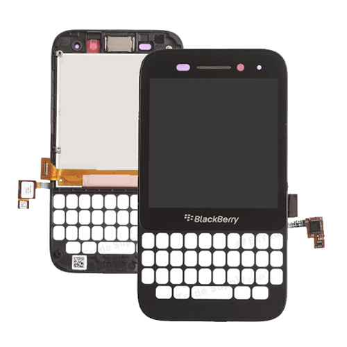 Blackberry Q5 Full LCD Digitizer Touch Screen Assembly Replacement Part Black