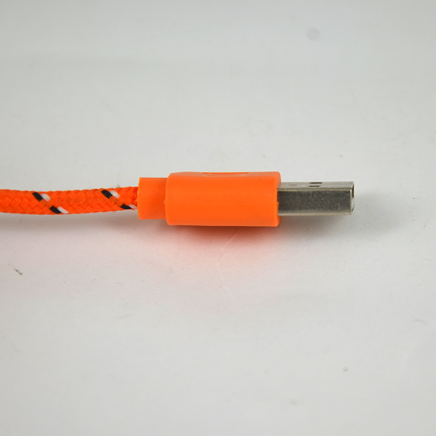 New High Quality Apple 8 pin nylon rope USB Data Cable