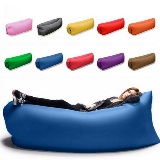Lazy Outdoor Portable Air Inflatable Sofa Beach Sleeping Bag