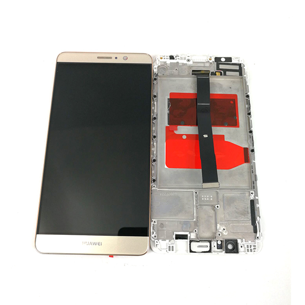 Huawei Mate 9 Full LCD Digitizer Touch Screen Assembly With Frame Gold