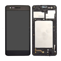 For LG K8 2017 MS210 LCD Digitizer Touch Screen Assembly with Frame Black