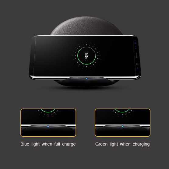 Fror Samsung S8 NOTE8 Fast Wireless Charger Fast Charger with Fan Wireless Charger