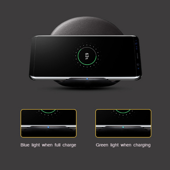 Fror Samsung S8 NOTE8 Fast Wireless Charger Fast Charger with Fan Wireless Charger