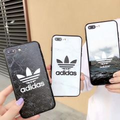 New Hot Seller Brand Logo Varnish Case For iPhone 6 7 8 Plus X