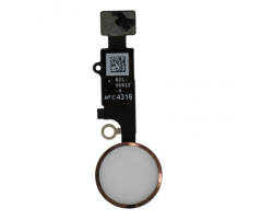 For iPhone 8 Home Button With Flex Cable Rose Gold Part