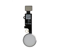 For iPhone 8 Home Button With Flex Cable Silver Part