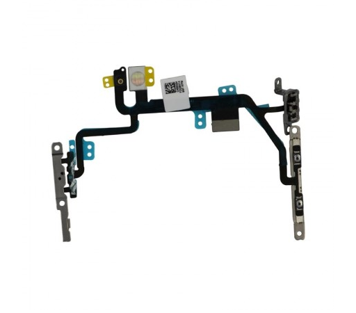 For iPhone 8 Power Button With Bracket Flex Cable Part