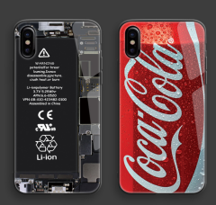 New Hot Seller Tempered Glass Case For iPhone 6 7 8 Plus X XA XS XS Max