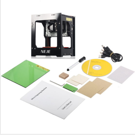 Hot Seller 2018 New NEJE DK-8-FKZ 1500mW USB Laser Engraver