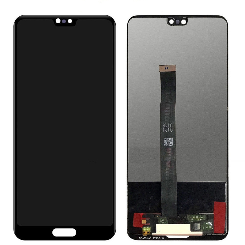 Huawei P20 Full LCD Digitizer Touch Screen Assembly Replacement Part Black