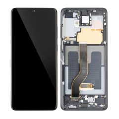 For Samsung Galaxy S21 Plus Full Front LCD Assembly With Frame Replacement Part