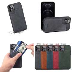 New Good Leather With Cardslots Back Case