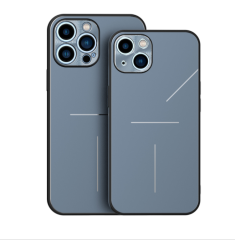 New Lens All-inclusive Anti-Fingerprint Frosted Metal Case