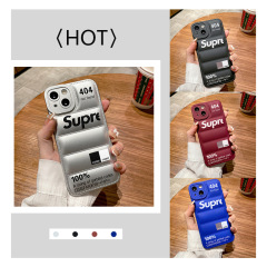 New Down Jacket Spaceship Alphabet Soft Case For iPhone 7PLUS-14 Series