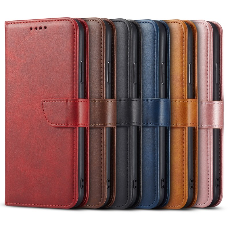 High Quality With Straps Flip Case Card Holder For iPhone,Sam,Xiaomi,Huawei Etc