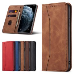 High Quality Magnetic Attraction Without Straps Flip Case Card Holder For iPhone,Sam,Xiaomi,Huawei Etc
