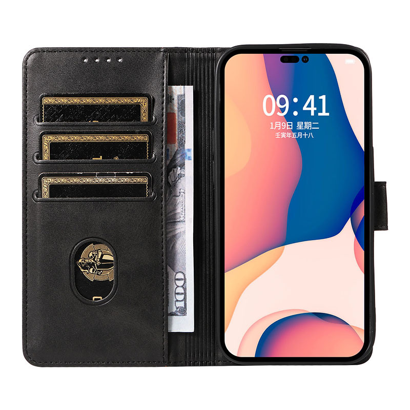 High Quality With Straps Flip Case Card Holder For iPhone,Sam,Xiaomi,Huawei Etc