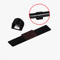 Sled Base Side Chair Foot Pad Fixed Bow Chair Floor Mute U-shaped Noise-proof Protective Cover Velcro Straps