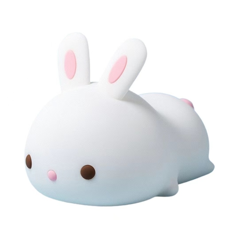 Cute Pat Children's Sleep Bunny Silicone Night Light