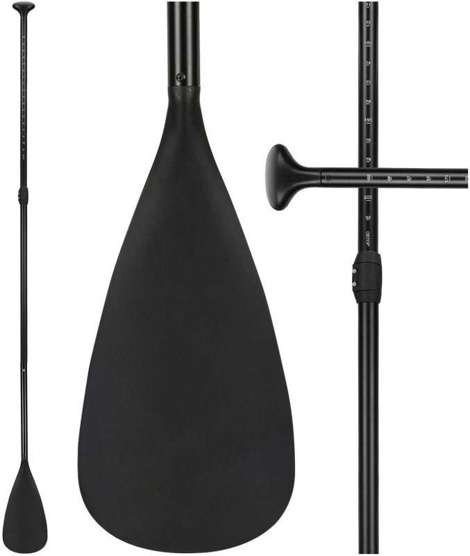 Double-Headed Three-Section Dual-Use SUP Board Surfboard Rubber Boat Sampan Will Unload Telescopic Paddle
